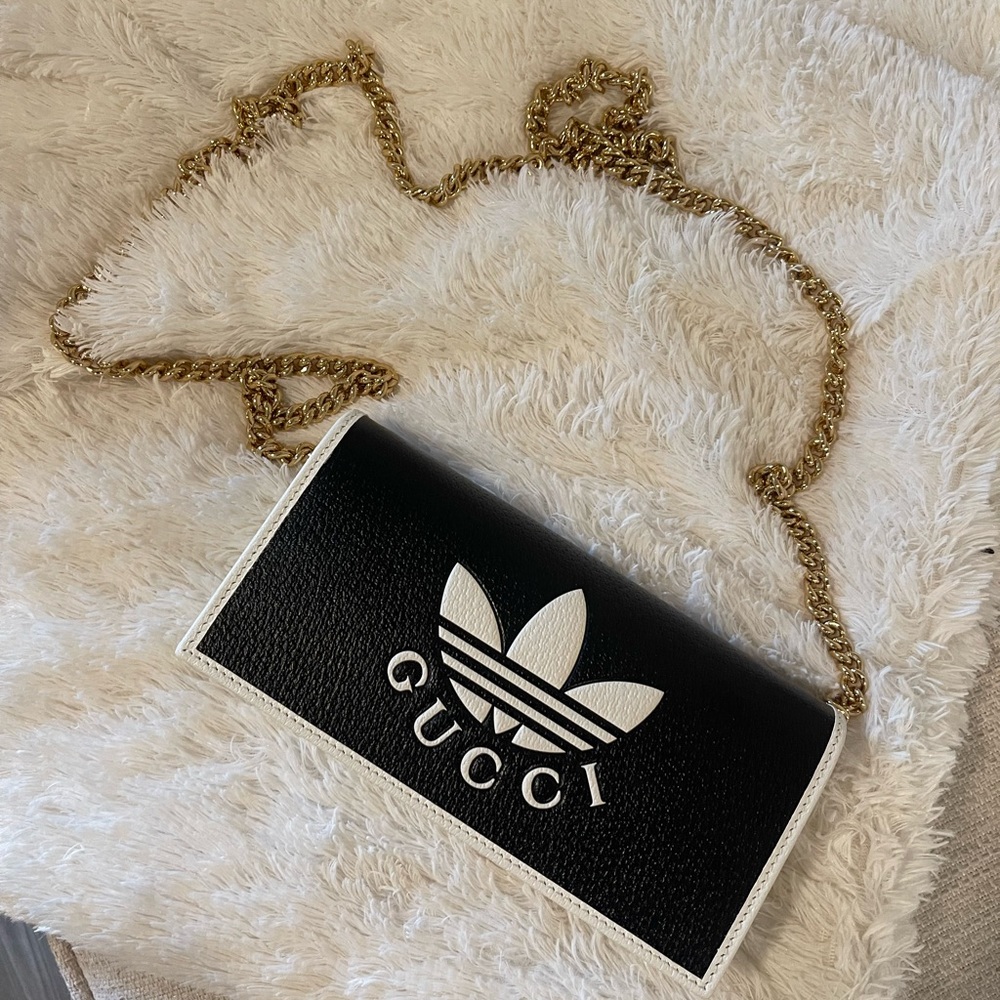 Gucci x Addidas collab purse